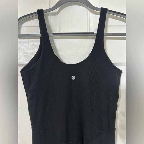 Black Full-Length Ribbed Bodysuit by lululemon Align Bodysuit 25" - Picture 8 of 11